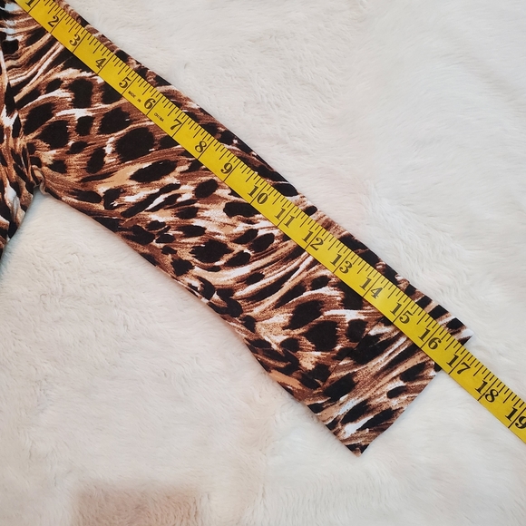 Very us Cheetah Print Shorts Romper - Picture 8 of 13